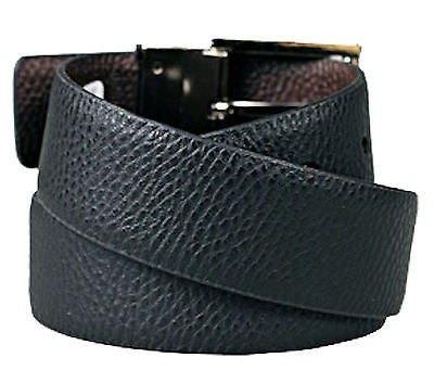 Michael Kors Twist Reversible 28615 Textured Mens 1.5 Belt 34 & 36 BBR - Silver