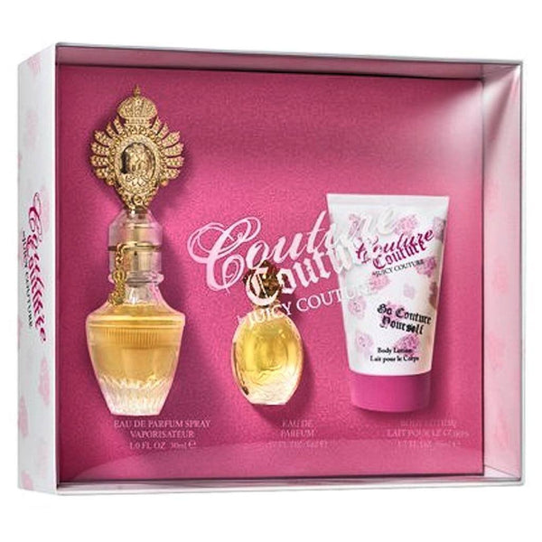 Juicy Couture Couture Couture Go Yourself Gift Set 3 Piece Parfum,Spray,Lotion