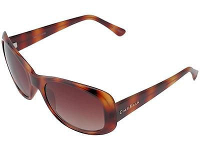 Cole Haan C 639 51 Honey Tortoise Rectangular Womens Cat Eye Sunglasses 1DAYSHIP